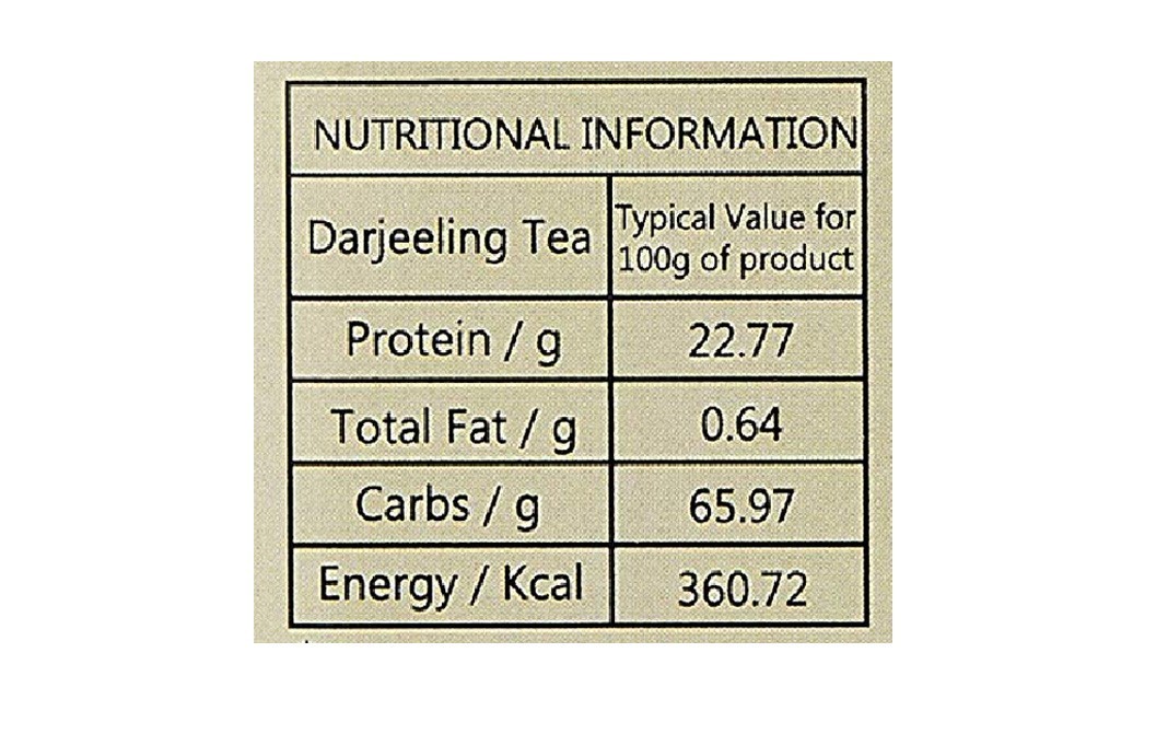 Golden Tips Darjeeling Tea    Tin  100 grams